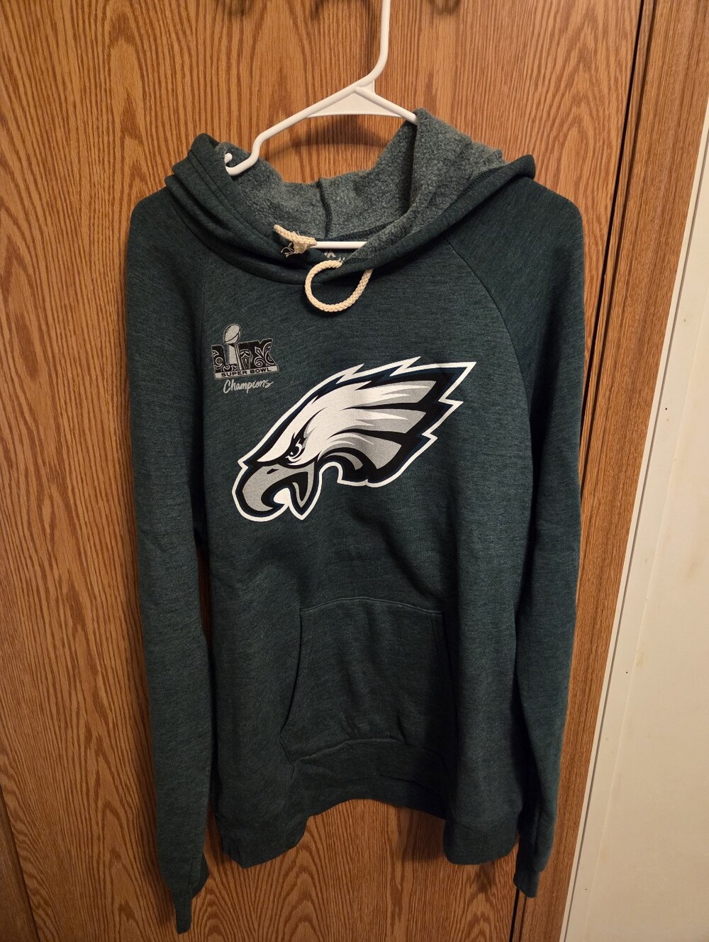 Majestic Threads Philadelphia Eagles Hooded Sweatshirt Sz Large Men's NWT NFL